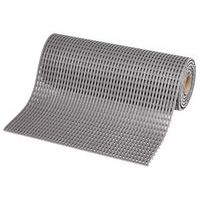 Antibakteriell PVC-rist Akwadek bredde 90 - Grå - Notrax