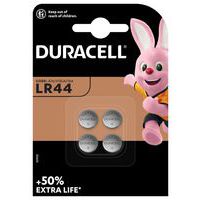 LR44 alkaliske myntbatterier - Pakning à 4 - Duracell