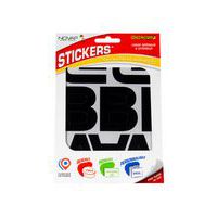 Selvklebende bokstaver til tilpasset skilting - høyde 60 mm - Novap