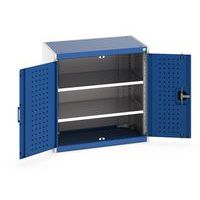 Skap med perforerte slagdører Cubio SMF - Bott