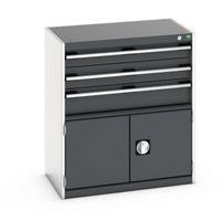 Verkstedskap med skuffer Cubio SL-859-4.1 - Bott