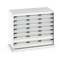 Skap med skuffer Cubio – 900x1050x650 mm – Bott