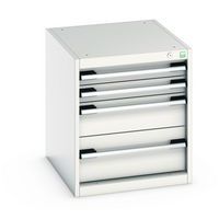 Skap med skuffer Cubio 600x525x650 mm – Bott