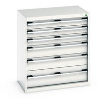 Skap med skuffer - 900x800x525mm - Bott