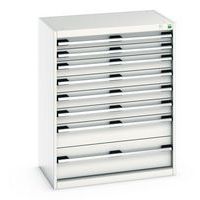 Skap med skuffer Cubio - 1000x800x525mm - Bott