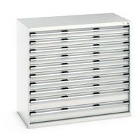 Skap med skuffer Cubio - 1200x1300x750mm - Bott