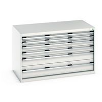 Skap med skuffer Cubio - 800x1300x750mm - Bott