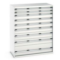 Skap med skuffer Cubio - 1600x1300x750mm - Bott