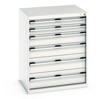 Skap med skuffer Cubio - 1000x800x650mm - Bott