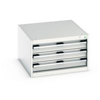 Skap med skuffer Cubio 400x650x750 mm – Bott