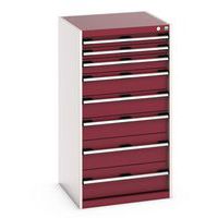 Skap med skuffer Cubio - 1200x650x650mm - Bott