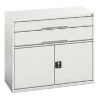 Skap med skuffer Verso – 900 mm – 2 skuffer – Bott