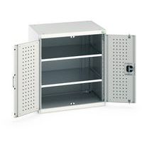 Cubio-skap med perforerte dører – høyde 900 mm – Bott