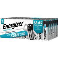 Alkaliske batterier Max Plus AA - 50 stk - Energizer