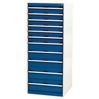 Skap med 11 skuffer Cubio 1600x650x750 mm – Bott