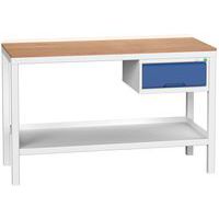 Arbeidsbenk Verso 1500x600x930mm multipanel - Bott