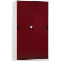 Skap med gjennomsiktige dører Cubio 1300x525x1200 mm – Bott