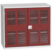 Skap med ventilerte svingdører 1300x550x1000mm – Bott