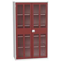 Skap med ventilerte svingdører 1300x550x2000mm – Bott