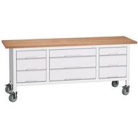 Mobil arbeidsbenk Verso 2000x600 M33 – Bott