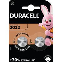 CR2032 litiummyntcellebatteri - Pakning à 2 - Duracell