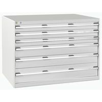 Skuffeskap Cubio - 900x1300x750mm - Bott