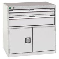Skap med skuffer Cubio 800x800x525 mm – Bott