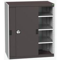 Skap med skyvedører Cubio 1050x650x1200 mm – Bott