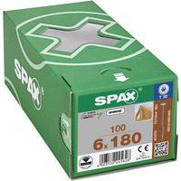Eske med 100 treskruer Ø 6 mm skivehode TX - Spax