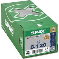 Eske med 50 treskruer forsenket hode TX Ø 8 mm - Spax