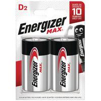Max D batterier - Pakning à 2 - Energizer