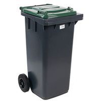 Mobil søppelsorteringsbeholder - 120 L - Manutan Expert