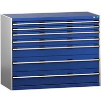 Skap med skuffer SL-13610-7.2 med 7 skuffer for tung last – Bott