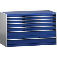 Skap med skuffer SL-1368-6.2 med 6 skuffer for tung last – Bott