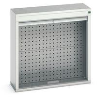 Skap Verso med lamelldør 800x300x800 – Bott