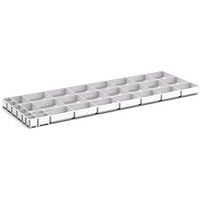 Oppbevaringsbokser for skuff Cubio EKK3575, 31 rom – Bott