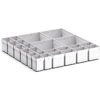Oppbevaringshyller for Cubio EKK5100 skuff, 24 rom – Bott