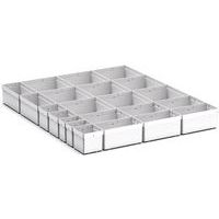 Oppbevaringshyller for Cubio EKK-67100 skuff, 22 rom – Bott