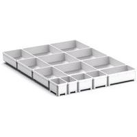 Oppbevaringshyller for Cubio EKK675 skuff, 14 rom – Bott