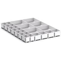 Oppbevaringshyller for Cubio EKK675 skuff, 24 rom – Bott