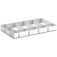 Oppbevaringshyller for Cubio EKK-85100 skuff, 12 rom – Bott