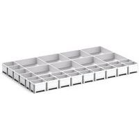 Oppbevaringsbokser for Cubio EKK-8575 skuff, 30 rom – Bott