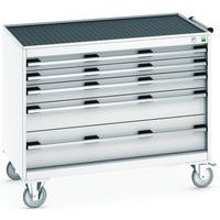 Mobilt skuffeskap Cubio SLR-1067-5.3 - Bott