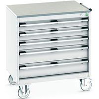 Mobilt skuffeskap Cubio SLR-867-5.3 - Bott