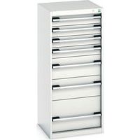 Verkstedskap med skuffer Cubio SL-5512-7 – Bott