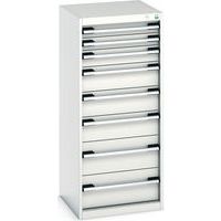 Verkstedskap med skuffer Cubio SL-5512-8 – Bott