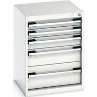 Verkstedskap med skuffer Cubio SL-557-5.1 – Bott