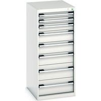 Verkstedskap med skuffer Cubio SL-5612-8 – Bott