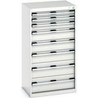 Verkstedskap med skuffer Cubio SL-6512-8.1 – Bott