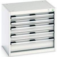 Verkstedskap med skuffer Cubio SL-656-5.1 – Bott